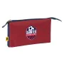 Trousse Fourre-Tout Triple Kings League Jijantes Bordeaux Blue marine 22 x 12 x 3 cm de Kings League, Trousses - Réf : S43110...