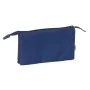 Trousse Fourre-Tout Triple Kings League Jijantes Bordeaux Blue marine 22 x 12 x 3 cm de Kings League, Trousses - Réf : S43110...