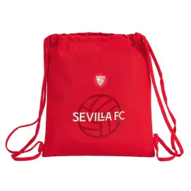 Sac à dos serré par des ficelles Sevilla Fútbol Club Rouge 35 x 40 x 1 cm de Sevilla Fútbol Club, Cartables - Réf : S4311066,...