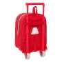 School Rucksack with Wheels Sevilla Fútbol Club Red 22 x 27 x 10 cm by Sevilla Fútbol Club, Children's Backpacks - Ref: S4311...