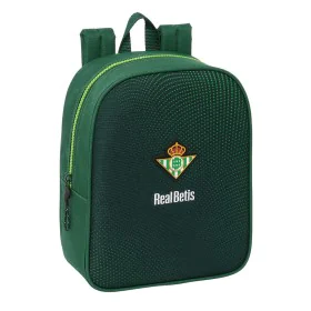 School Rucksack with Wheels Real Betis Balompié Green 22 x 27 x 10 cm by Real Betis Balompié, Children's Backpacks - Ref: S43...