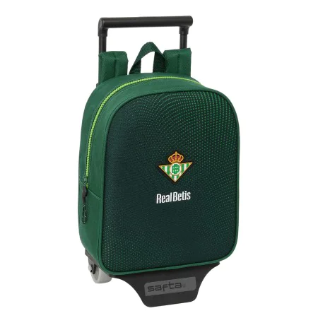 Mochila Escolar com Rodas Real Betis Balompié Verde 22 x 27 x 10 cm de Real Betis Balompié, Mochilas infantis - Ref: S4311098...