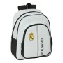 Mochila Escolar Real Madrid C.F. 24/25 Branco Cinzento 28 x 34 x 10 cm de Real Madrid C.F., Mochilas infantis - Ref: S4311117...