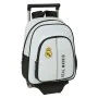 Mochila Escolar con Ruedas Real Madrid C.F. Blanco Gris 28 x 34 x 10 cm de Real Madrid C.F., Mochilas infantiles - Ref: S4311...