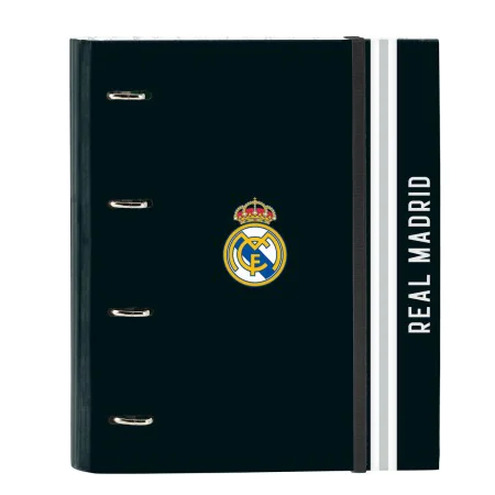 Reliure à anneaux Real Madrid C.F. Blanc Gris 27 x 32 x 3.5 cm de Real Madrid C.F., Classeurs - Réf : S4311152, Prix : 16,37 ...