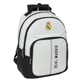 Cartable Real Madrid C.F. 24/25 Blanc Gris 32 x 42 x 15 cm de Real Madrid C.F., Sacs à dos enfant - Réf : S4311156, Prix : 52...