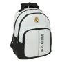 School Bag Real Madrid C.F. 24/25 White Grey 32 x 42 x 15 cm by Real Madrid C.F., Children's Backpacks - Ref: S4311156, Price...