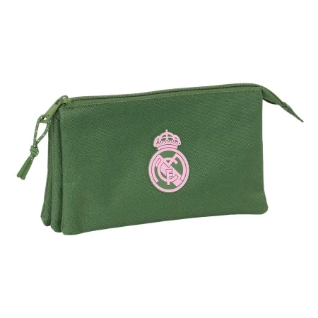 Malas para tudo triplas Real Madrid C.F. Caqui 22 x 12 x 3 cm de Real Madrid C.F., Estojos - Ref: S4311168, Preço: 11,68 €, D...