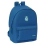 Laptop Backpack Real Madrid C.F. Blue 31 x 44 x 18 cm by Real Madrid C.F., Bags and covers for laptops and netbooks - Ref: S4...