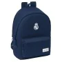 Laptop Backpack Real Madrid C.F. Navy Blue 31 x 44 x 18 cm by Real Madrid C.F., Bags and covers for laptops and netbooks - Re...