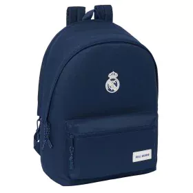 Mochila para notebook Real Madrid C.F. Azul Marinho 31 x 44 x 18 cm de Real Madrid C.F., Bolsas e capas para computadores por...