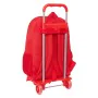 School Rucksack with Wheels Atlético Madrid Red 32 x 44 x 16 cm by Atlético Madrid, Children's Backpacks - Ref: S4311182, Pri...