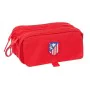 Trousse Fourre-Tout Triple Atlético Madrid Rouge 21,5 x 10 x 8 cm de Atlético Madrid, Trousses - Réf : S4311189, Prix : 15,58...