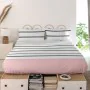 Lenzuolo Superiore HappyFriday Blanc Blush Multicolore 160 x 270 cm di HappyFriday, Lenzuola e federe per cuscino - Rif: D160...