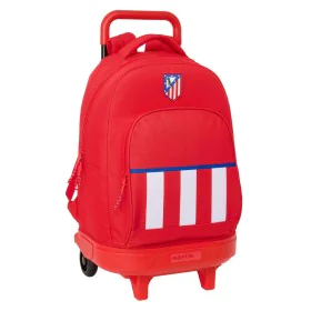 Mochila Escolar Atlético Madrid Atletico de Madrid Vermelho 33 x 45 x 22 cm de Atlético Madrid, Mochilas infantis - Ref: S431...