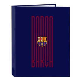 Ringbuch F.C. Barcelona 24/25 Granatrot Marineblau A4 26.5 x 33 x 4 cm von F.C. Barcelona, Aktenschränke - Ref: S4311200, Pre...