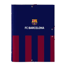 Classeur F.C. Barcelona 24/25 Bordeaux Blue marine A4 26 x 33.5 x 4 cm de F.C. Barcelona, Dossiers - Réf : S4311202, Prix : 1...