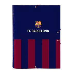 Classeur F.C. Barcelona 24/25 Bordeaux Blue marine A4 26 x 33.5 x 4 cm de F.C. Barcelona, Dossiers - Réf : S4311202, Prix : 1...