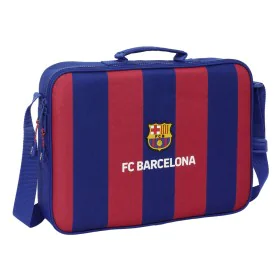 Cartable F.C. Barcelona 24/25 Bordeaux Blue marine 38 x 28 x 6 cm Portefeuille de F.C. Barcelona, Sacs à dos enfant - Réf : S...