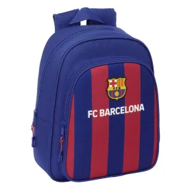 School Bag F.C. Barcelona 24/25 Maroon Navy Blue 27 x 33 x 10 cm by F.C. Barcelona, Children's Backpacks - Ref: S4311213, Pri...