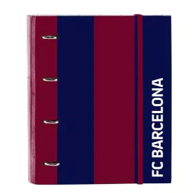 Ring binder F.C. Barcelona 24/25 Maroon Navy Blue 27 x 32 x 3.5 cm by F.C. Barcelona, Filing cabinets - Ref: S4311220, Price:...