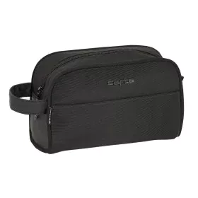 Neceser de Viaje Safta Black Negro 24 x 15 x 10 cm de Safta, Neceseres de viaje - Ref: S4311241, Precio: 15,84 €, Descuento: %