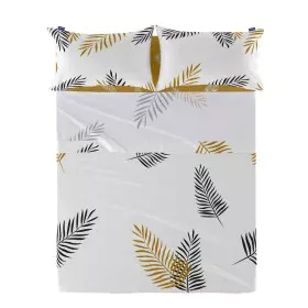 Top sheet HappyFriday Blanc Foliage Multicolour 240 x 270 cm by HappyFriday, Sheets and pillowcases - Ref: D1608791, Price: 3...