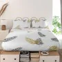 Drap HappyFriday Blanc Foliage Multicouleur 260 x 270 cm de HappyFriday, Draps et taies d'oreiller - Réf : D1608794, Prix : 3...