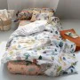 Set di copripiumino HappyFriday Moshi Moshi Harvestwood Multicolore Singolo 2 Pezzi di HappyFriday, Piumini e copripiumini - ...