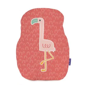 Cushion HappyFriday Moshi Moshi Multicolour Pink flamingo 40 x 30 cm by HappyFriday, Cushions - Ref: D1608819, Price: 12,66 €...