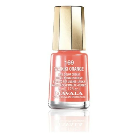 Nail polish Nail Color Cream Mavala 169-waikiki orange (5 ml) by Mavala, Polish - Ref: S4506051, Price: 8,26 €, Discount: %