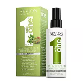 Protective Hair Treatment Revlon Uniq One Green Tea Scent (150 ml) by Revlon, Scalp and hair care - Ref: S4506922, Price: 11,...