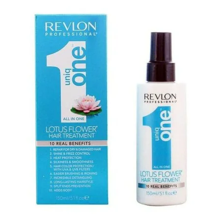 Tratamiento Intensivo Reparador Revlon Uniq One Flor de Loto (150 ml) de Revlon, Cuidado del pelo y del cuero cabelludo - Ref...