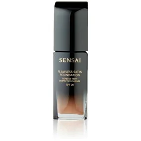 Liquid Make Up Base Lawless Satin Foundation Sensai 205-Mocha beig (30 ml) by Sensai, Foundations - Ref: S4507254, Price: 50,...