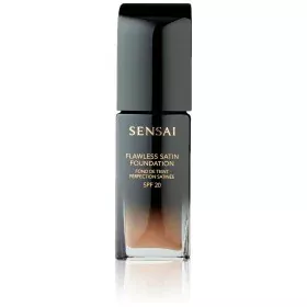 Base de maquillage liquide Lawless Satin Foundation Sensai 205-Mocha beig (30 ml) de Sensai, Fonds de teint - Réf : S4507254,...