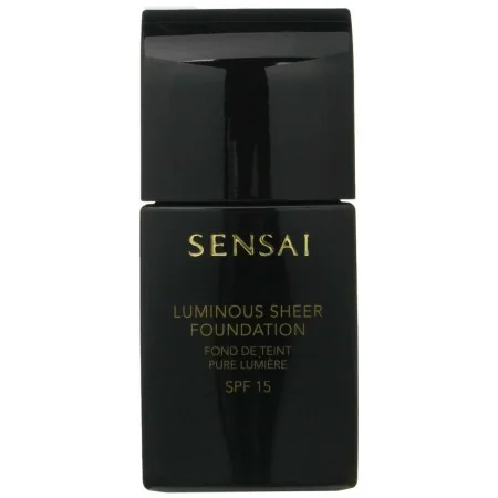 Fundo de Maquilhagem Líquido Luminous Sheer Foundation Sensai 4973167228357 (30 ml) de Sensai, Bases - Ref: S4507327, Preço: ...