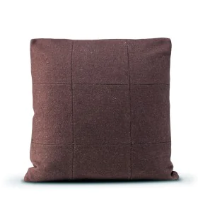 Cushion cover HappyFriday HF Living Square Felt Burgundy 50 x 50 cm by HappyFriday, Cushion Covers - Ref: D1608836, Price: 11...