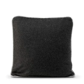 Cushion cover HappyFriday HF Living Piping Felt Black 50 x 50 cm by HappyFriday, Cushion Covers - Ref: D1608840, Price: 9,98 ...