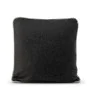 Cushion cover HappyFriday HF Living Piping Felt Black 50 x 50 cm by HappyFriday, Cushion Covers - Ref: D1608840, Price: 10,37...