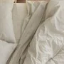 Fitted bottom sheet HappyFriday Basic Beige 90 x 200 x 32 cm by HappyFriday, Sheets and pillowcases - Ref: D1608886, Price: 1...