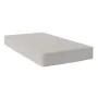 Fitted bottom sheet HappyFriday BASIC Grey 90 x 200 x 32 cm by HappyFriday, Sheets and pillowcases - Ref: D1608888, Price: 16...