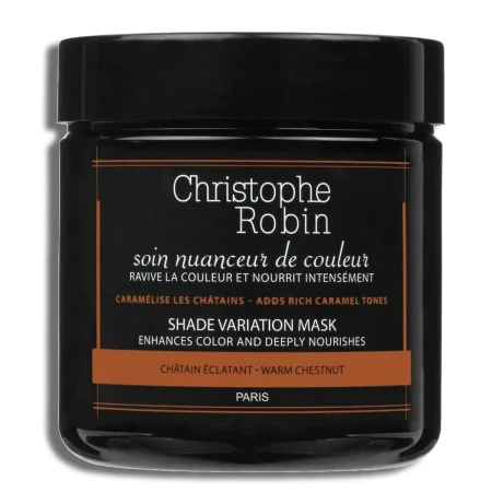 Masque avec des pigments de couleur Christophe Robin Warm Chestnut 250 ml de Christophe Robin, Soins et masques - Réf : S4509...