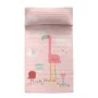 Couvre-lit HappyFriday Moshi Moshi Multicouleur 180 x 260 cm Flamant rose de HappyFriday, Boutis et couvre-lits - Réf : D1608...