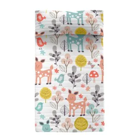 Steppdecke HappyFriday Moshi Moshi Bunt 180 x 260 cm Hirsch Wald von HappyFriday, Tagesdecken - Ref: D1608920, Preis: 62,64 €...