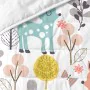 Colcha HappyFriday Moshi Moshi Multicolor 180 x 260 cm Veado Bosque de HappyFriday, Colchas - Ref: D1608920, Preço: 62,64 €, ...