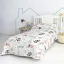 Bedspread (quilt) HappyFriday Moshi Moshi Multicolour 180 x 260 cm animals by HappyFriday, Patchwork Quilts & Coverlets - Ref...