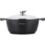 Casserole Royalty Line Black Ø 26 cm 26 x 26 x 9 cm by Royalty Line, Casserole pans - Ref: D0600210, Price: 28,57 €, Discount: %