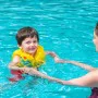 Colete Insuflável para Piscina Bestway Amarelo Caranguejo 41 x 30 cm 3-6 anos (1 Unidade) de Bestway, Brinquedos para piscina...