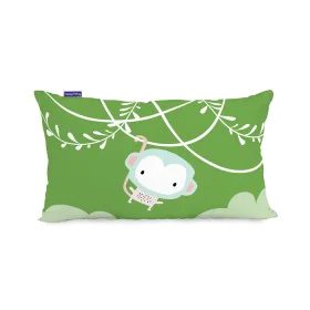 Housse de coussin HappyFriday Moshi Moshi Macaque Multicouleur 50 x 30 cm de HappyFriday, Housses de coussin - Réf : D1608831...