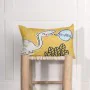 Cushion cover HappyFriday Moshi Moshi Dino Friends Multicolour 50 x 30 cm by HappyFriday, Cushion Covers - Ref: D1610936, Pri...